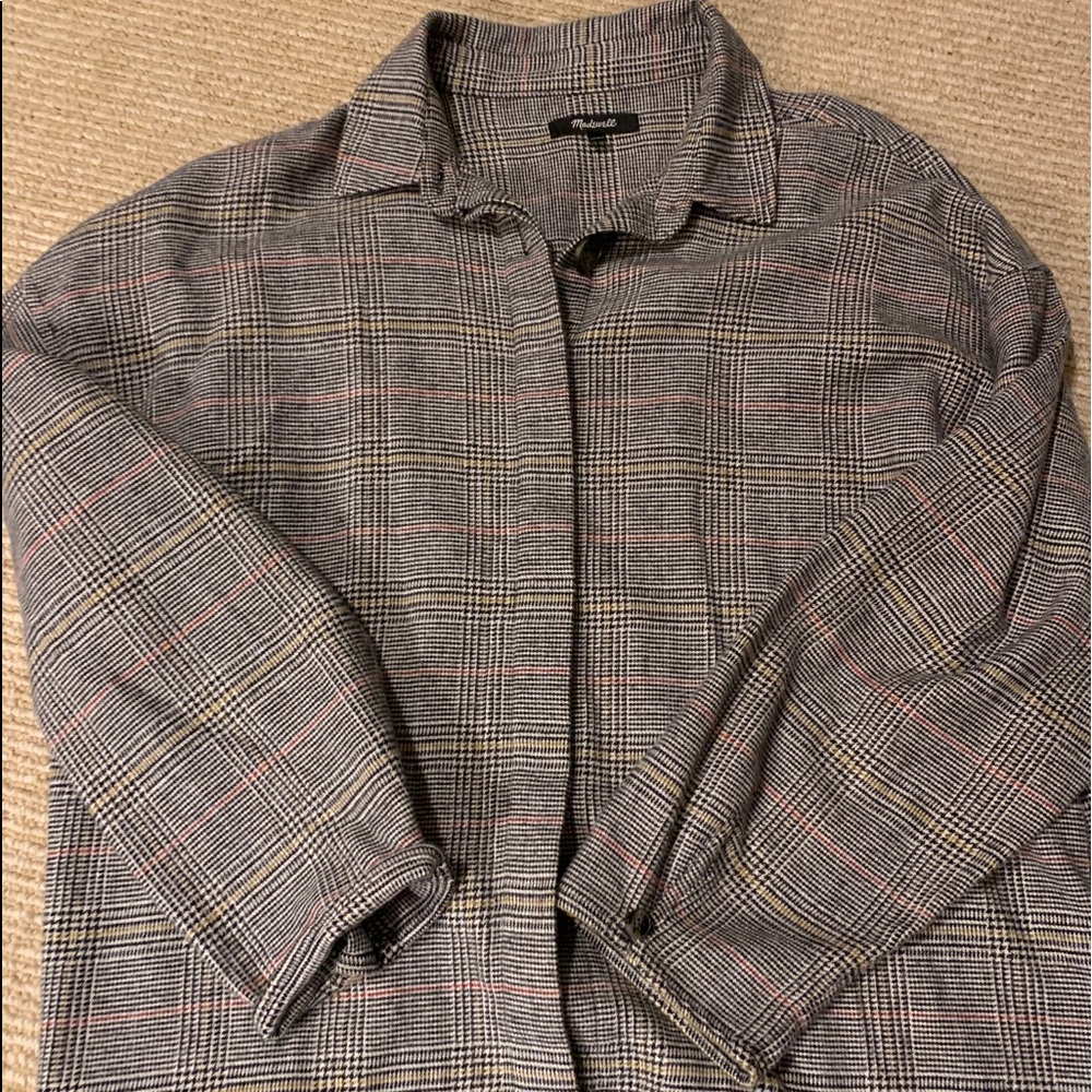 Plaid top